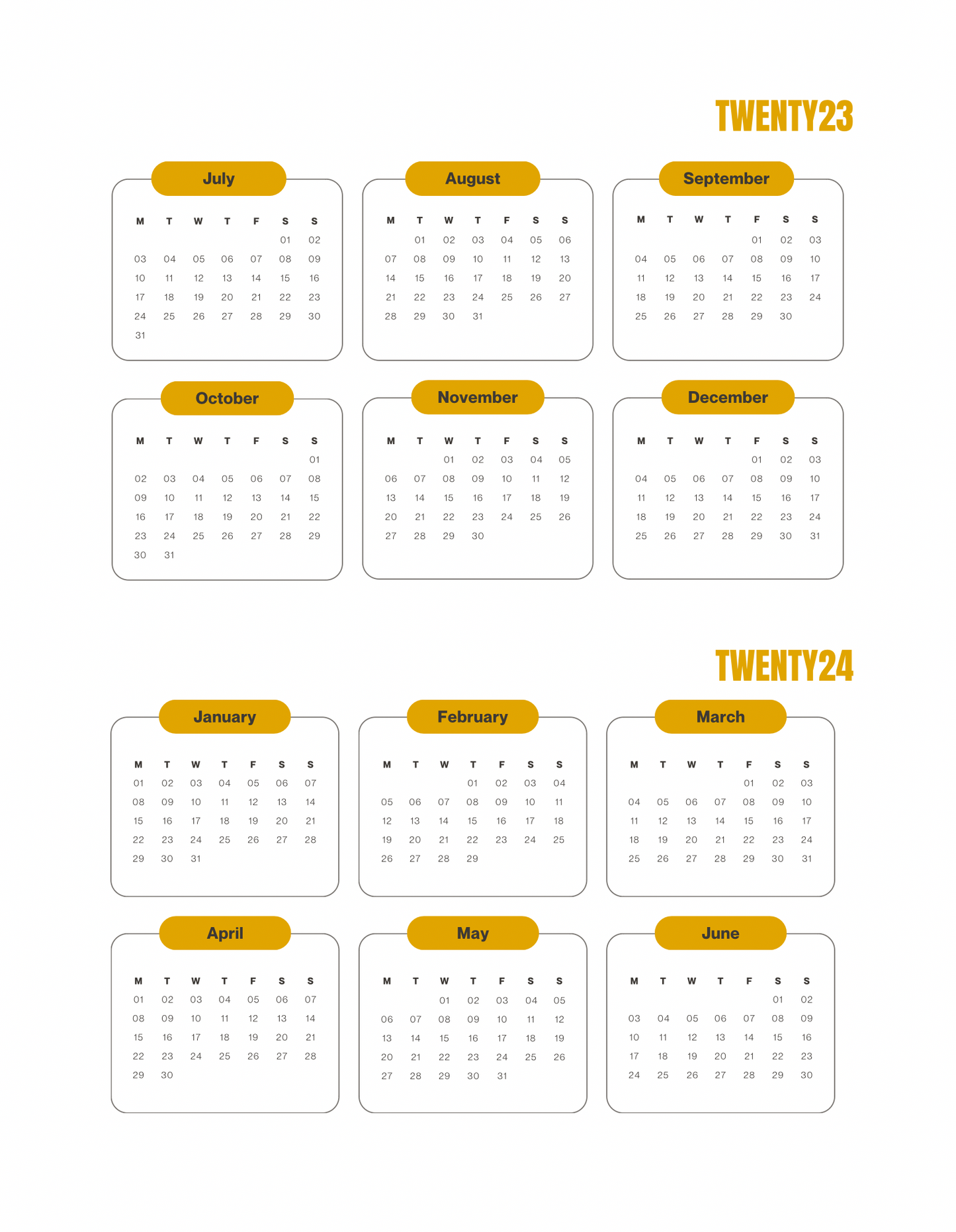 8.5x11 Sunflower Soul 18-Month Planner (Large Size)