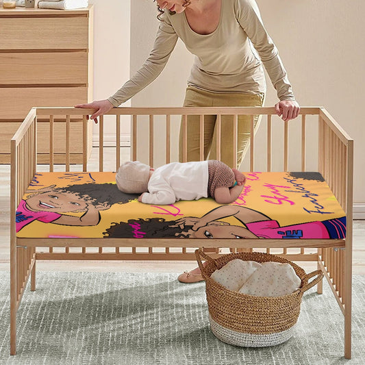 Fearless Lil' Queen Crib Sheet