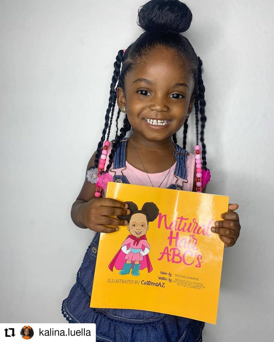 Natural Hair ABC's 8x8 Soft Cover- Natural Hair Girl