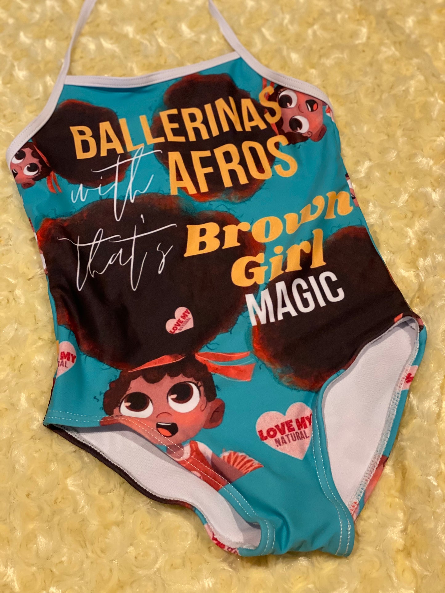 Robins Egg Ballerina Who Lost Her Fro Swimsuit
