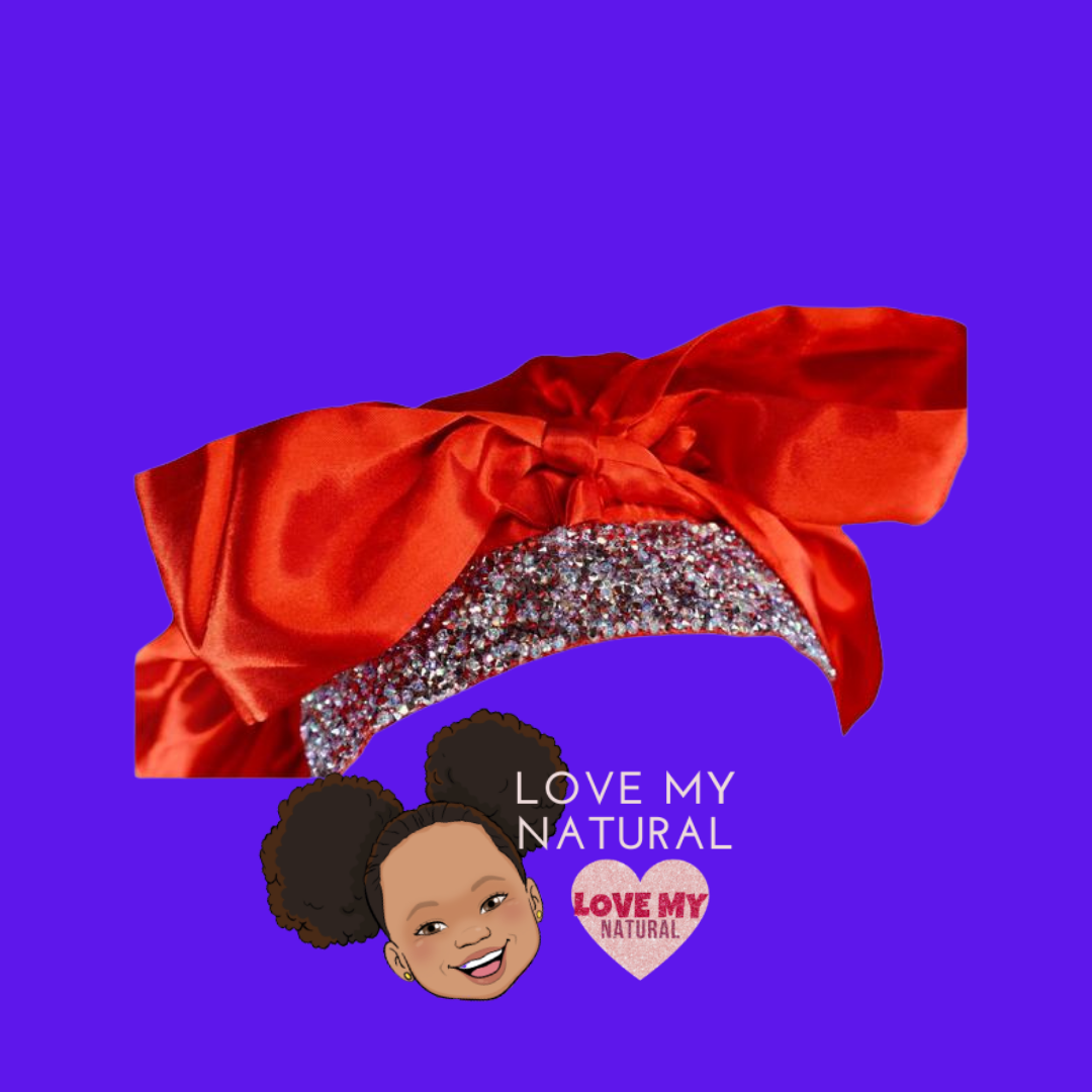 Satin Bling Bling Bonnet