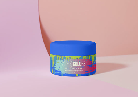 Ice Blue Raspberry Candy Colors