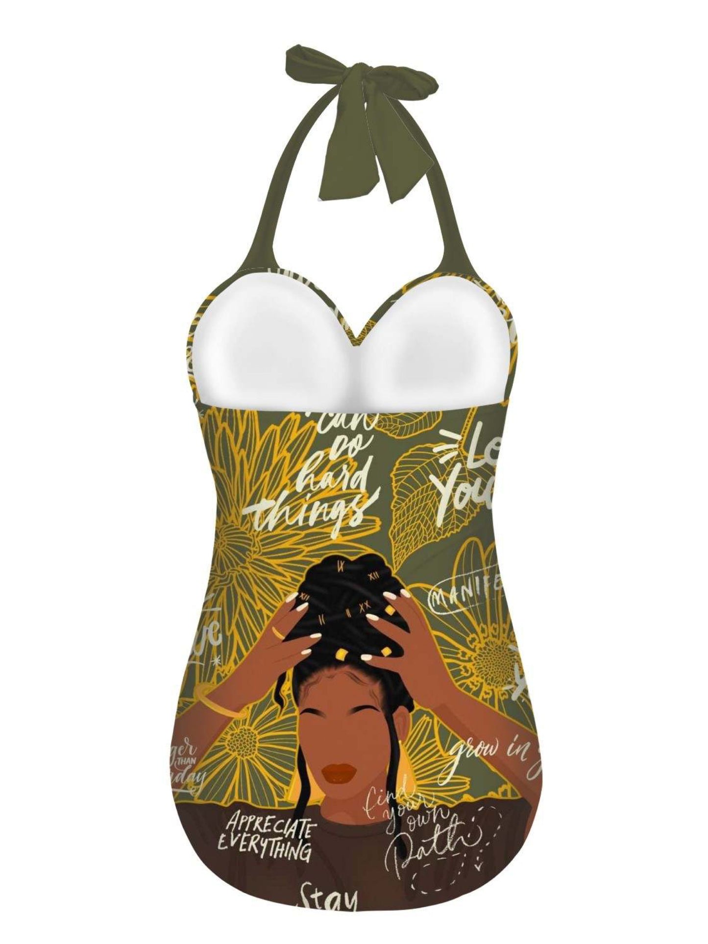 Sunflower Soul Vintage Pinup Swimsuit