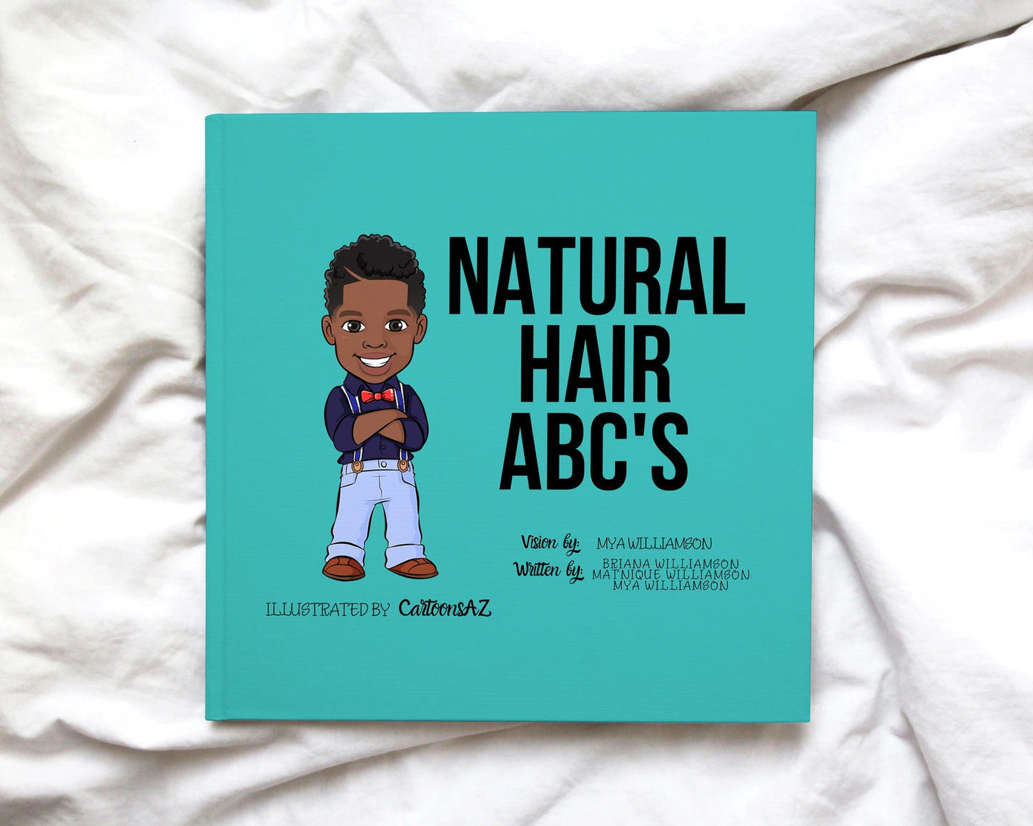 Natural Hair ABC's 8x8 Soft Cover- Natural Hair Boy