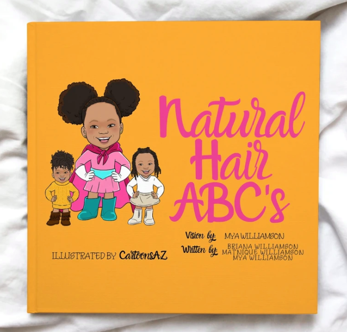 Natural Hair ABC's 8x8 Soft Cover- Natural Hair Girl